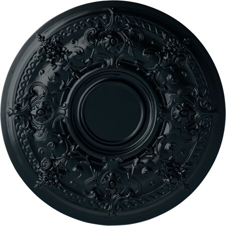 Ekena Millwork Darnay Ceiling Medallion (Fits Canopies up to 7 1/4"), Hand-Painted Night Shade, 29 1/4"OD x 2"P CM29DANSF